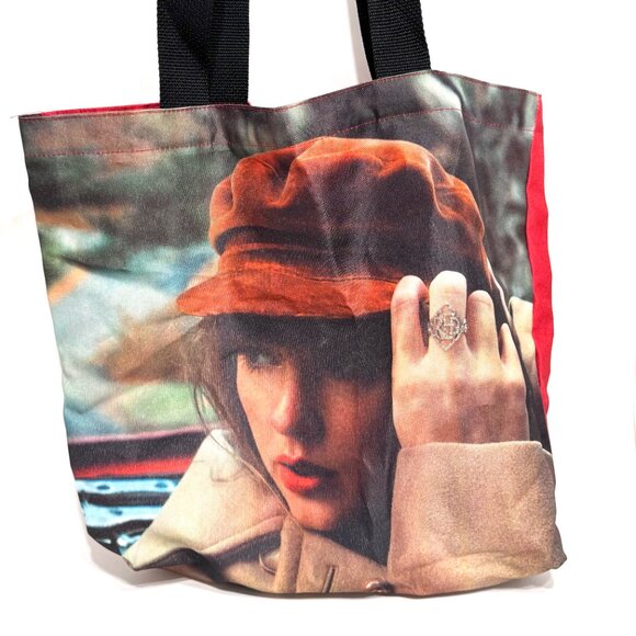 Taylor Swift x Capital One Red TV Taylor's Version Album Cover Tote Bag Mugs NIB - Picture 7 of 12